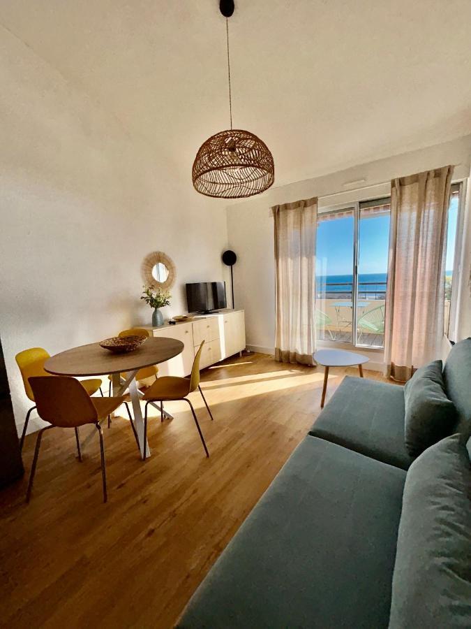 Superbe T2 Avec Terrasse Et Vue Su Mer Quartier Des Quilles A Sète Eksteriør bilde