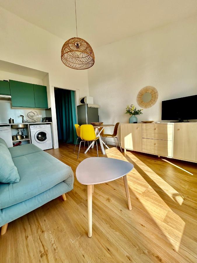Superbe T2 Avec Terrasse Et Vue Su Mer Quartier Des Quilles A Sète Eksteriør bilde